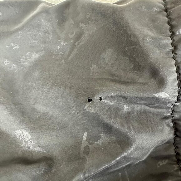 The North Face Black Patterned Puffer Jacket Women's XL - Picture 9 of 16